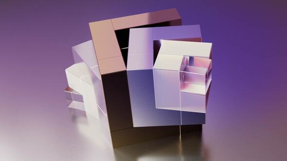 Photo of Cubic Structures – Videohive 58873299