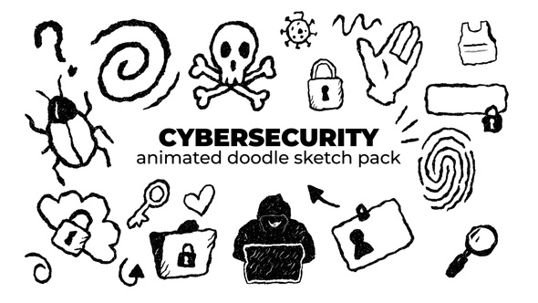 Photo of Cybersecurity – Animated Doodle Sketch Pack – Videohive 59093672
