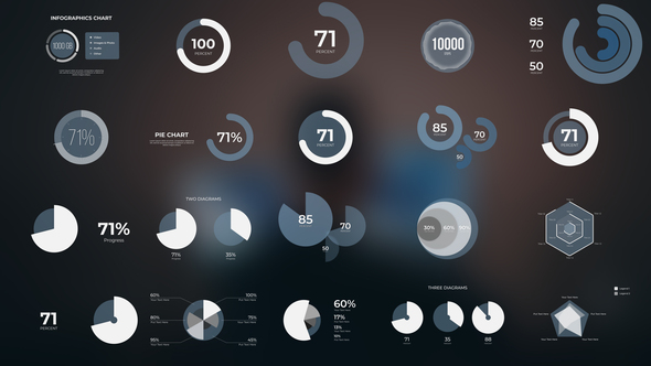 Photo of Diagrams & Pie Charts – Videohive 58693645