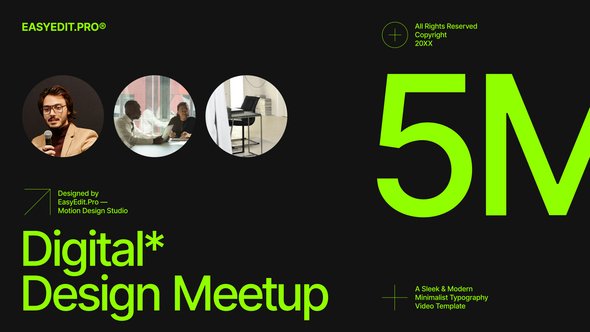 Photo of Digital Design Meetup – Videohive 58864884