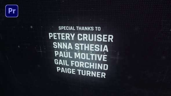 Photo of Digital Screen Credits – Videohive 59038782