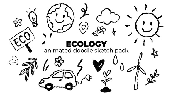 Photo of Ecology – Animated Doodle Sketch Pack – Videohive 59108971