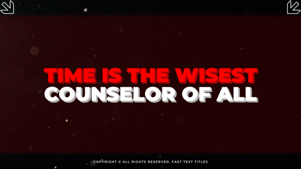 Photo of Fast Text Titles | PP – Videohive 59108842