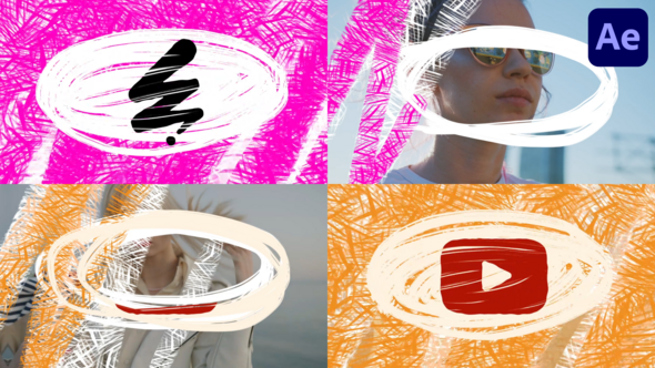 Photo of Felt Pen Drawing Logo Transitions for After Effects – Videohive 58997239