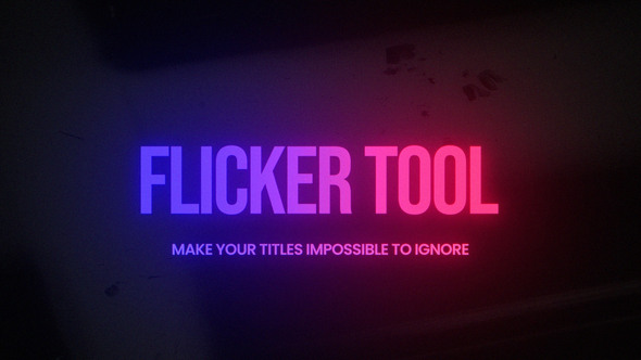 Photo of Flicker Tool – Videohive 58951851