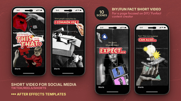 Photo of Funfact Content Short – MOGRT – Videohive 59093282