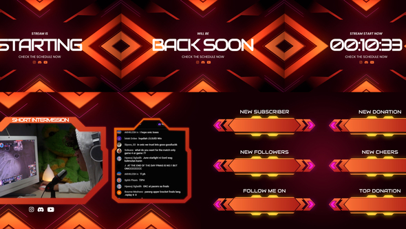 Photo of Gamer Stream Pack – Videohive 59043090