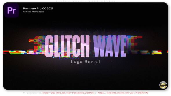 Photo of Glitch Wave – Logo Reveal – Videohive 59079613