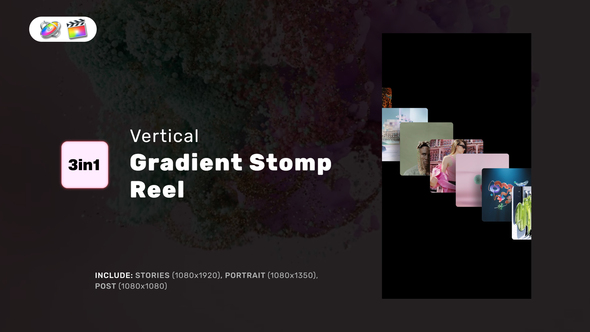 Photo of Gradient Stomp Reel for FCPX – Videohive 58915448