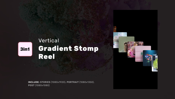 Photo of Gradient Stomp Reel – Videohive 58902932
