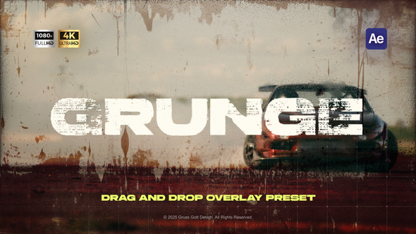Photo of Grunge Overlay – Videohive 59087212