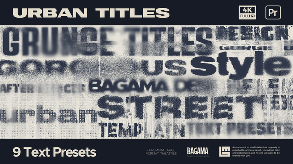 Photo of Grunge Text Presets – Videohive 58857253