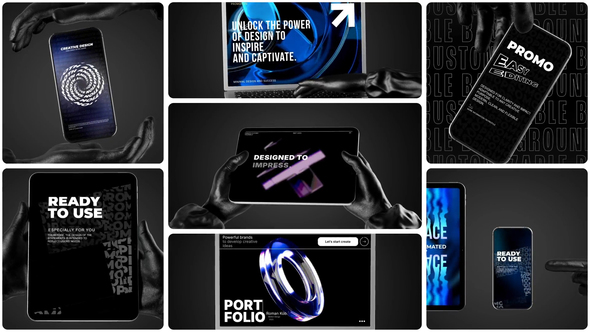 Photo of Hand Multi Device Mockup Realistic Device Presentation Kit MOGRT – Videohive 58905107