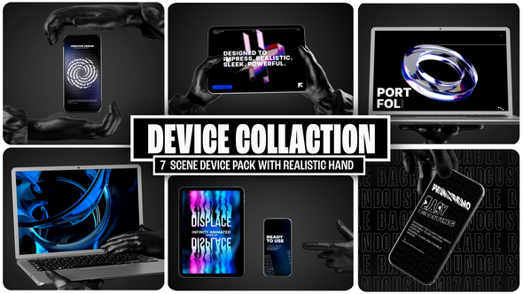 Photo of Hand Multi Device Mockup – Realistic Device Presentation Kit – Videohive 58874253