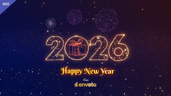 Photo of Happy New Year 2026 Greetings – Videohive 35281396