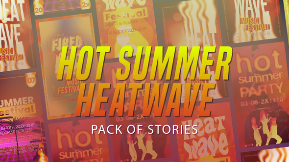 Photo of Hot Summer Heatwave Stories – Videohive 59028842