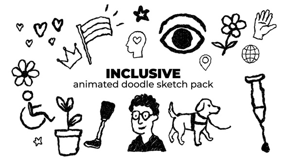 Photo of Inclusive – Animated Doodle Sketch Pack – Videohive 59109631