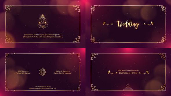 Photo of Indian Wedding Invitation – Videohive 58918017