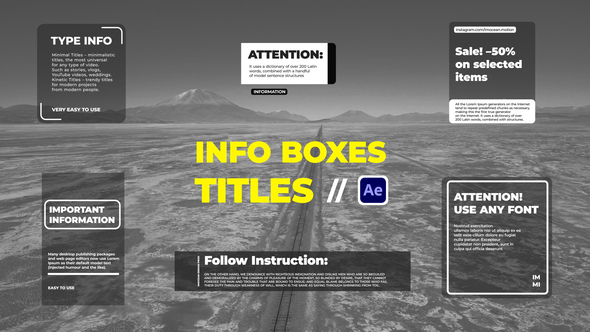 Photo of Info Boxes – Videohive 59081342