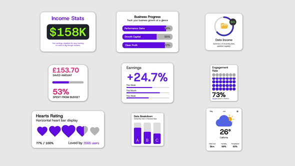 Photo of Infographic Widgets Template – Videohive 58793264