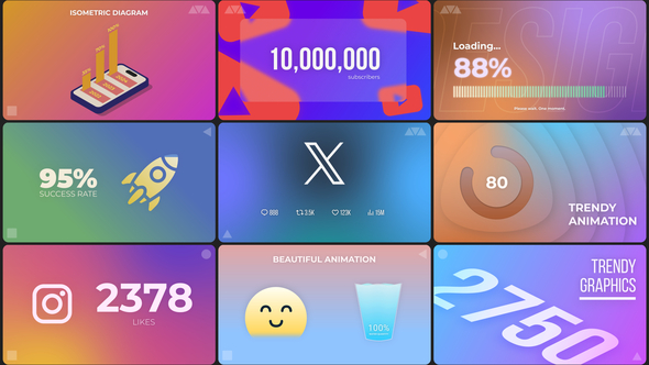 Photo of Social Media Infographics – Videohive 50659898