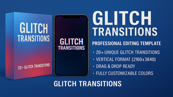 Photo of Instagram Reels Glitch Transitions and Overlays Collection – Videohive 58855298