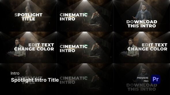 Photo of Intro – Spotlight Intro Title Premiere Pro Templates – Videohive 58998974