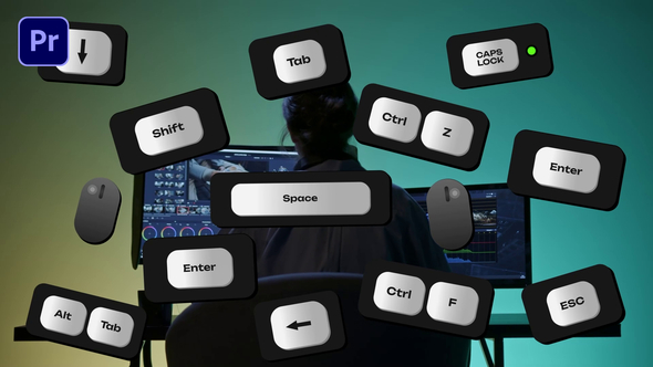 Photo of Keyboard Shoortcuts – Videohive 58985467