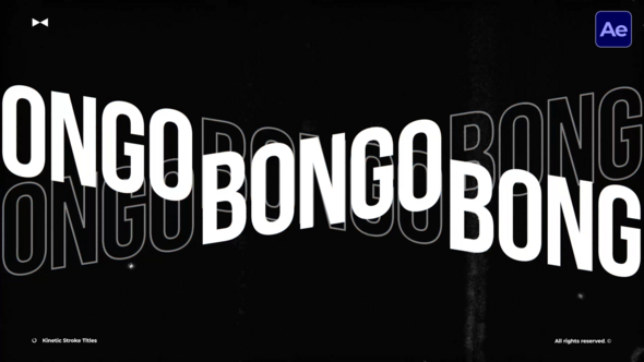 Photo of Kinetic Typography Titles  AE – Videohive 59018624