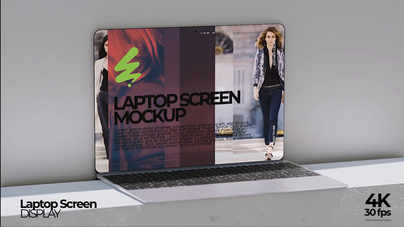 Photo of Laptop Screen Mockup – Videohive 59027363