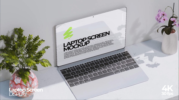 Photo of Laptop Screen Mockup – Videohive 59059046