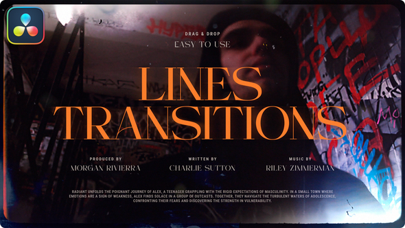 Photo of Line Transitions For Davinci Resolve – Videohive 58824110