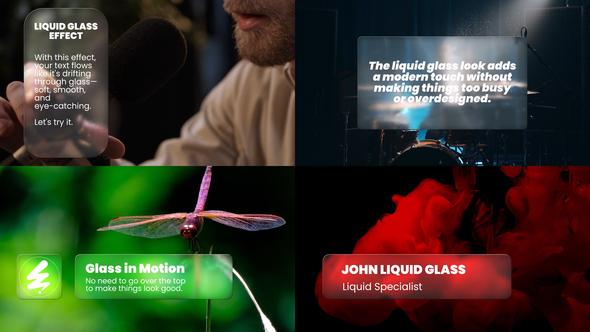 Photo of Liquid Glass – Videohive 58875714