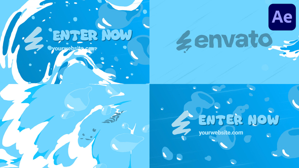 Photo of Liquid Sea Bubbles Logo for After Effects – Videohive 58914438