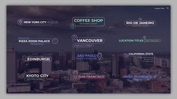 Photo of Location Line Titles v2 – Videohive 59121579