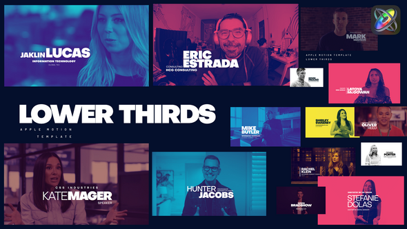 Photo of Lower Thirds for Apple Motion – Videohive 58877709