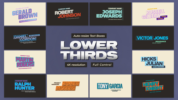 Photo of Lower Thirds – Videohive 58810954