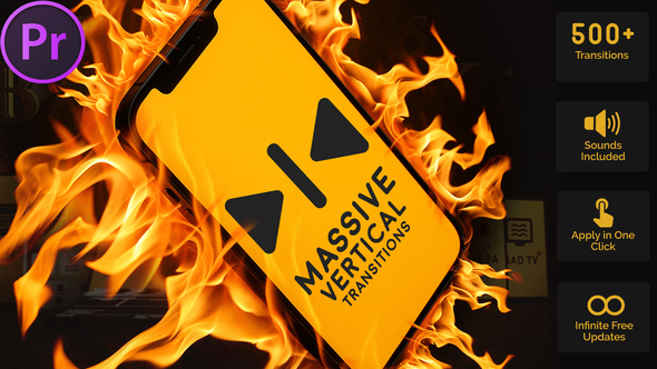 Photo of Massive Vertical Transitions for Premiere Pro – Videohive 58831208