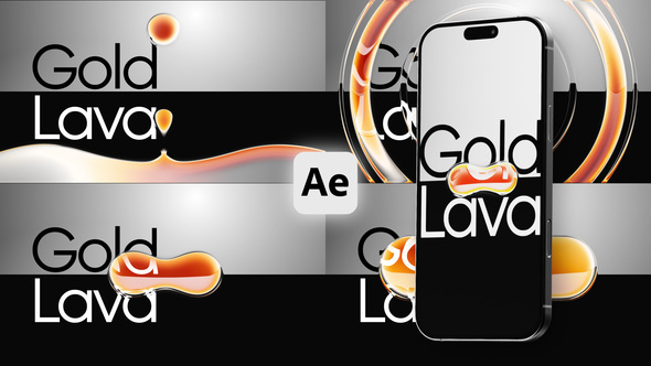 Photo of Melting Gold Fire Lava Transitions – Videohive 58894842