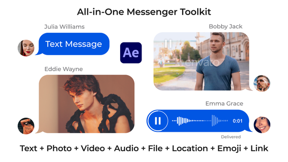 Photo of Message Pack – Videohive 25647819