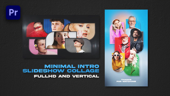 Photo of Minimal Intro Slideshow Collage | Premiere Pro – Videohive 58848505
