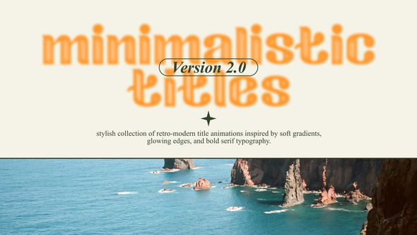 Photo of Minimalistic Titles V2 – Videohive 58847560
