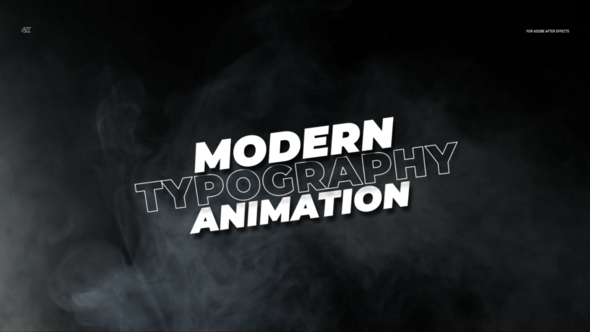 Photo of Modern Typography Titles – Videohive 57993742