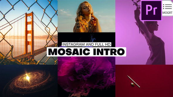 Photo of Mosaic Intro for Premiere Pro – Videohive 58943620