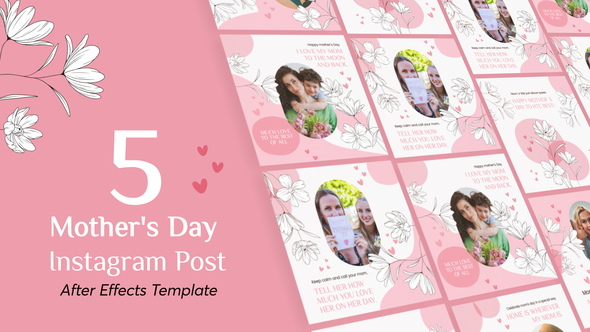Photo of Mothers Day Instagram Post – Videohive 52163139