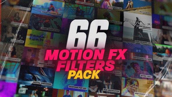 Photo of Motion Effect Filters Pack For After Effects – Videohive 58842189