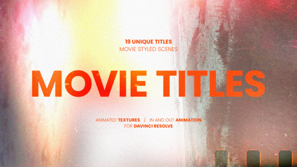 Photo of Movie Titles | DR – Videohive 59064414