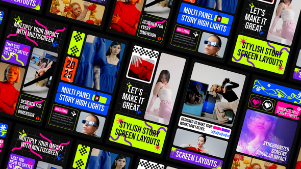 Photo of Multiscreen Reels – Videohive 58889364