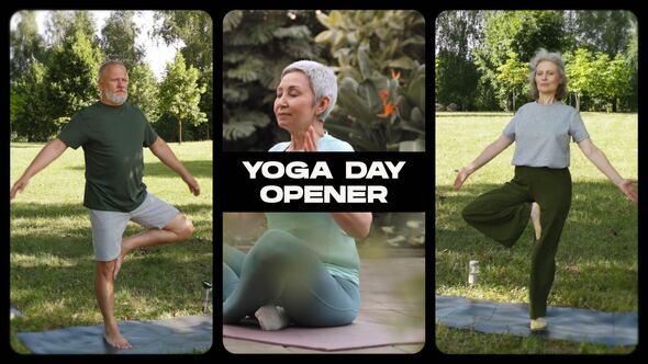 Photo of Multiscreen Yoga Day – Videohive 58676773