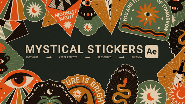 Photo of Mystical Stickers For After Effects – Videohive 59093137